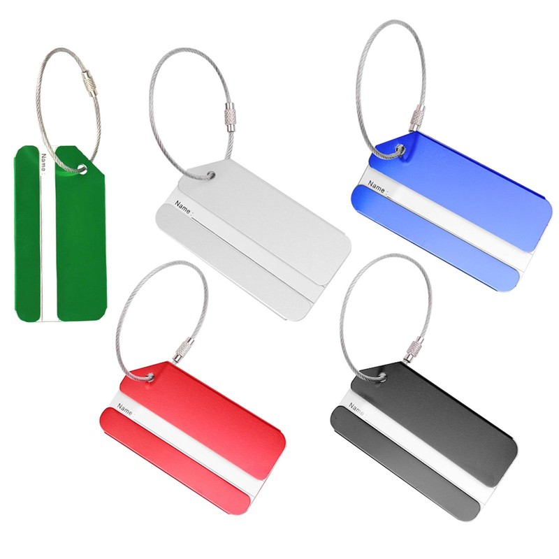 Tags Label Secure Travel Baggage Suitcase Address Name Id