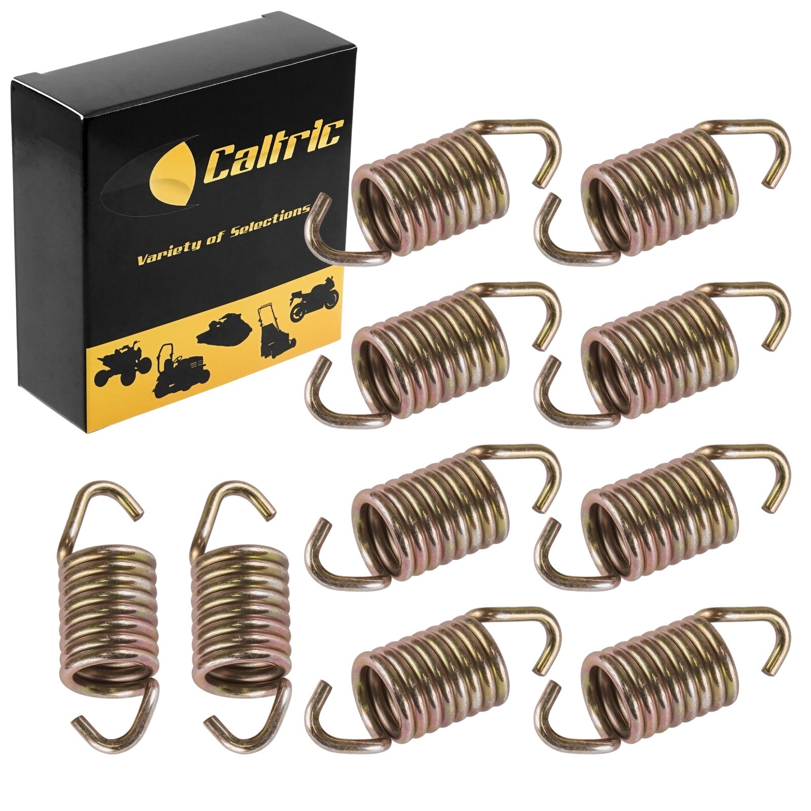 4x Exhaust Muffler Tube Pipe Spring For Polaris 7041687