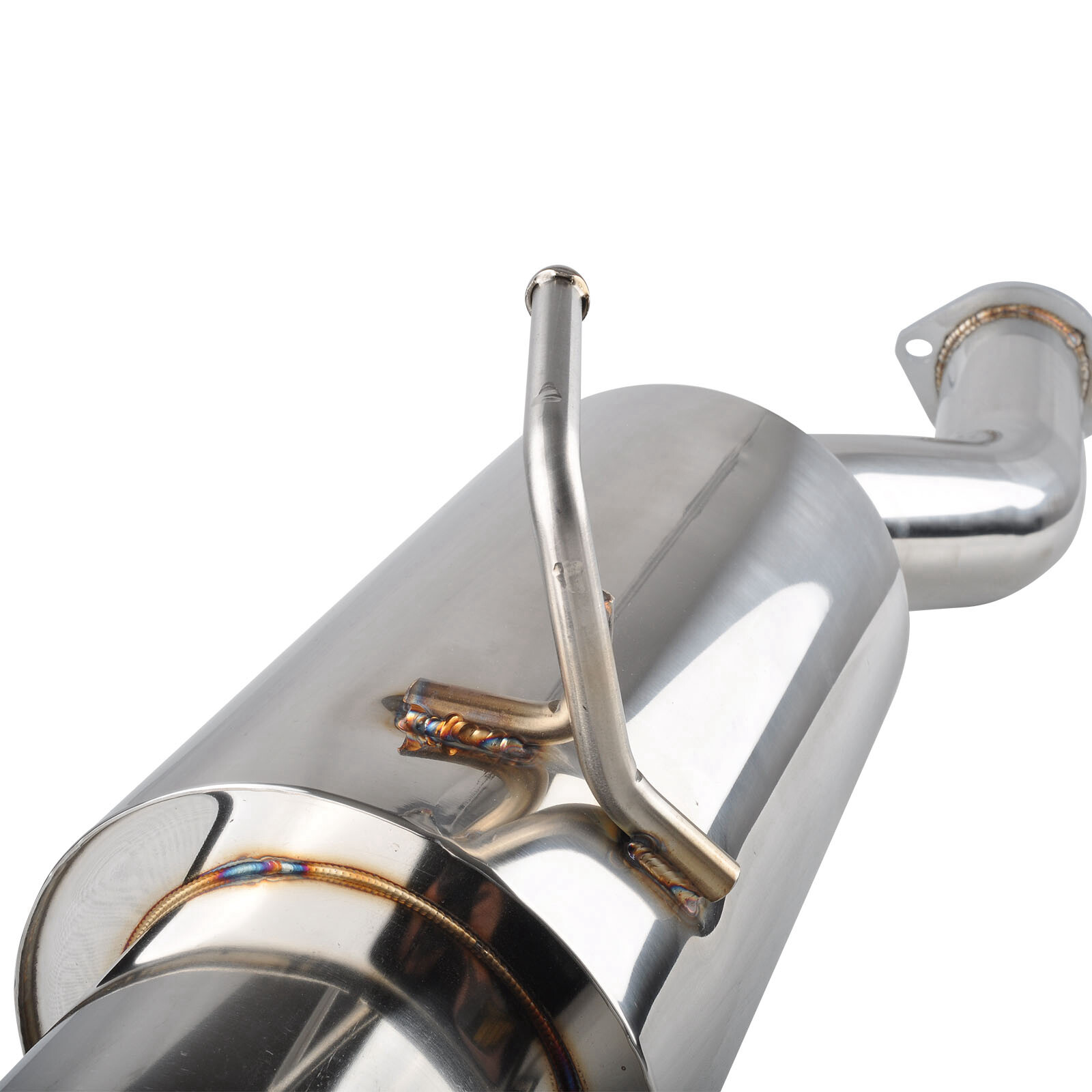 【non】 T304 Stainless Steel Cat-Back Exhaust Drift Spec Fits Nissan