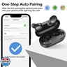 kurdene Wireless Earbuds Bluetooth 5.3 in Ear Buds Light Weight Headphones,Deep Bass Sound,Built in Mics Headset,Clear Calls Earphones for Sports Workout