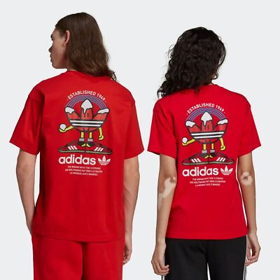 Adidas Christmas Shirt Weihnachtn Ugly X-Mas Pullover Originals Hiver Tee Rouge
