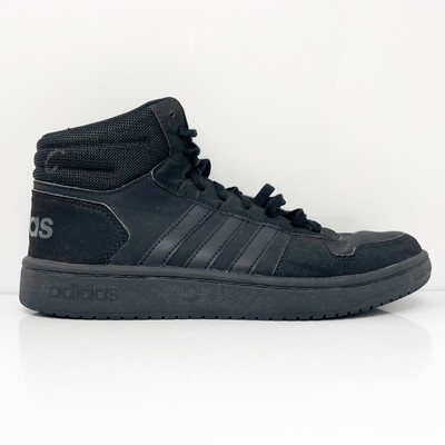 

Adidas Mens Hoops 2.0 FV7229 Черные баскетбольные кроссовки Размер 9, Черный, Hoops 2.0