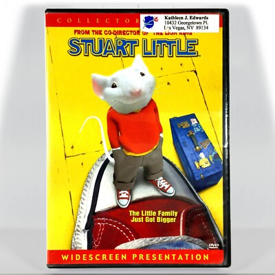 Stuart Little (DVD, 1999, Widescreen, Special Ed)  Like New !  Michael J. Fox  