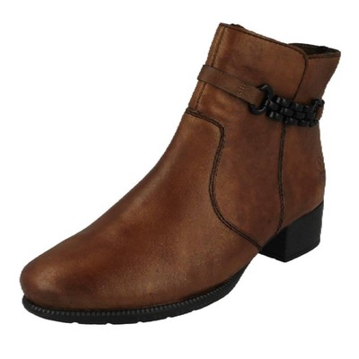 Womens Rieker Zip Up Chelsea Style Ankle Boot - 78676