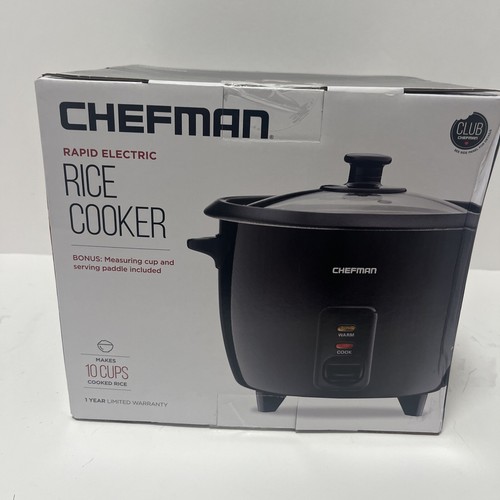 Measuring Cup Serving 10 Cup Chefman Rapid Electric Rice Cooker