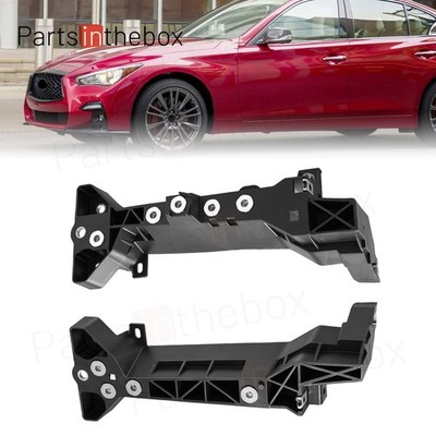 Передний радиатора Core телевизор кроншт. кронштейн крепления  14-24 Infiniti Q50 Q60 пара L&R