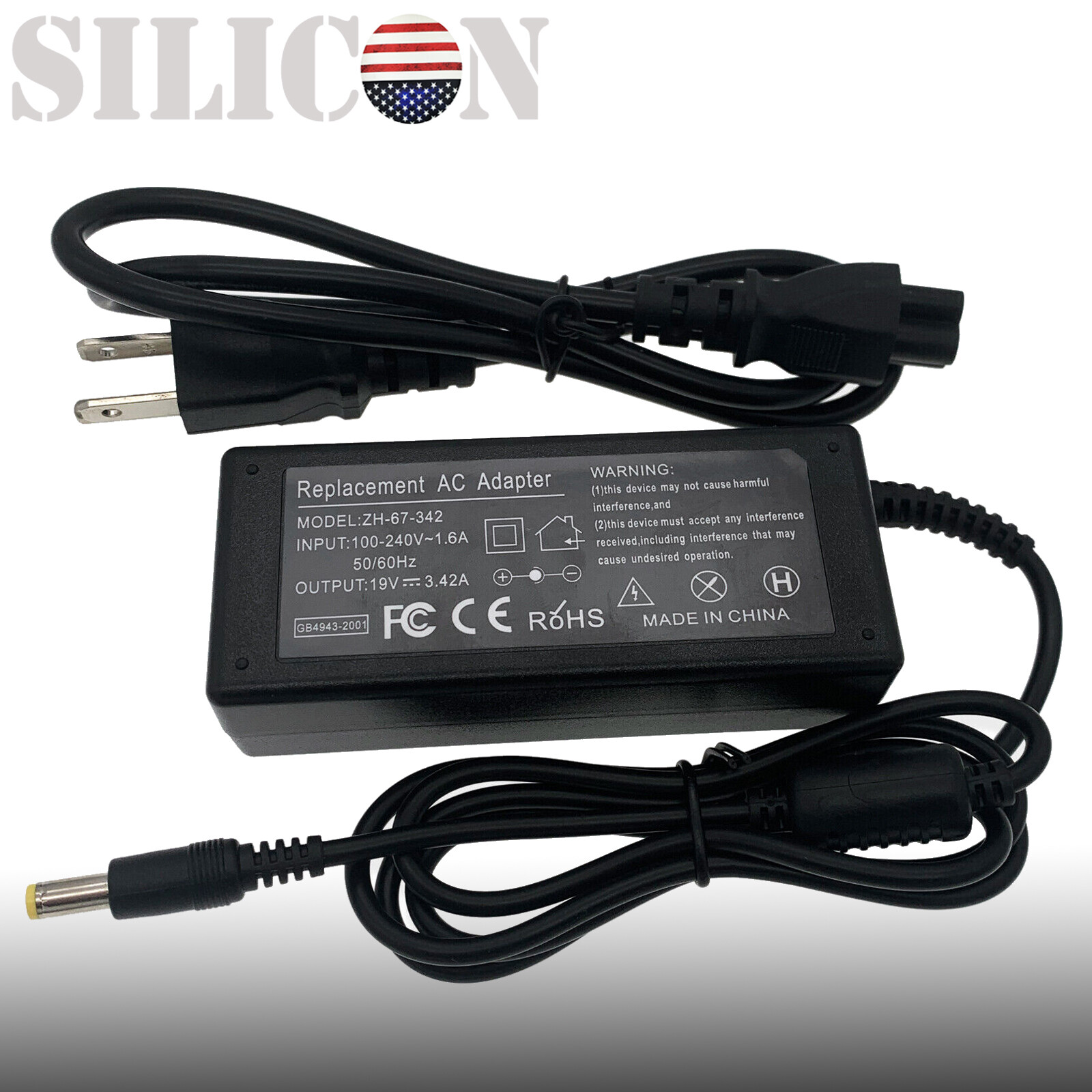 AC Adapter For Acer SB240Y Bbix SB270 Bbix SA270 Bbix Monitor Power Supply Cord