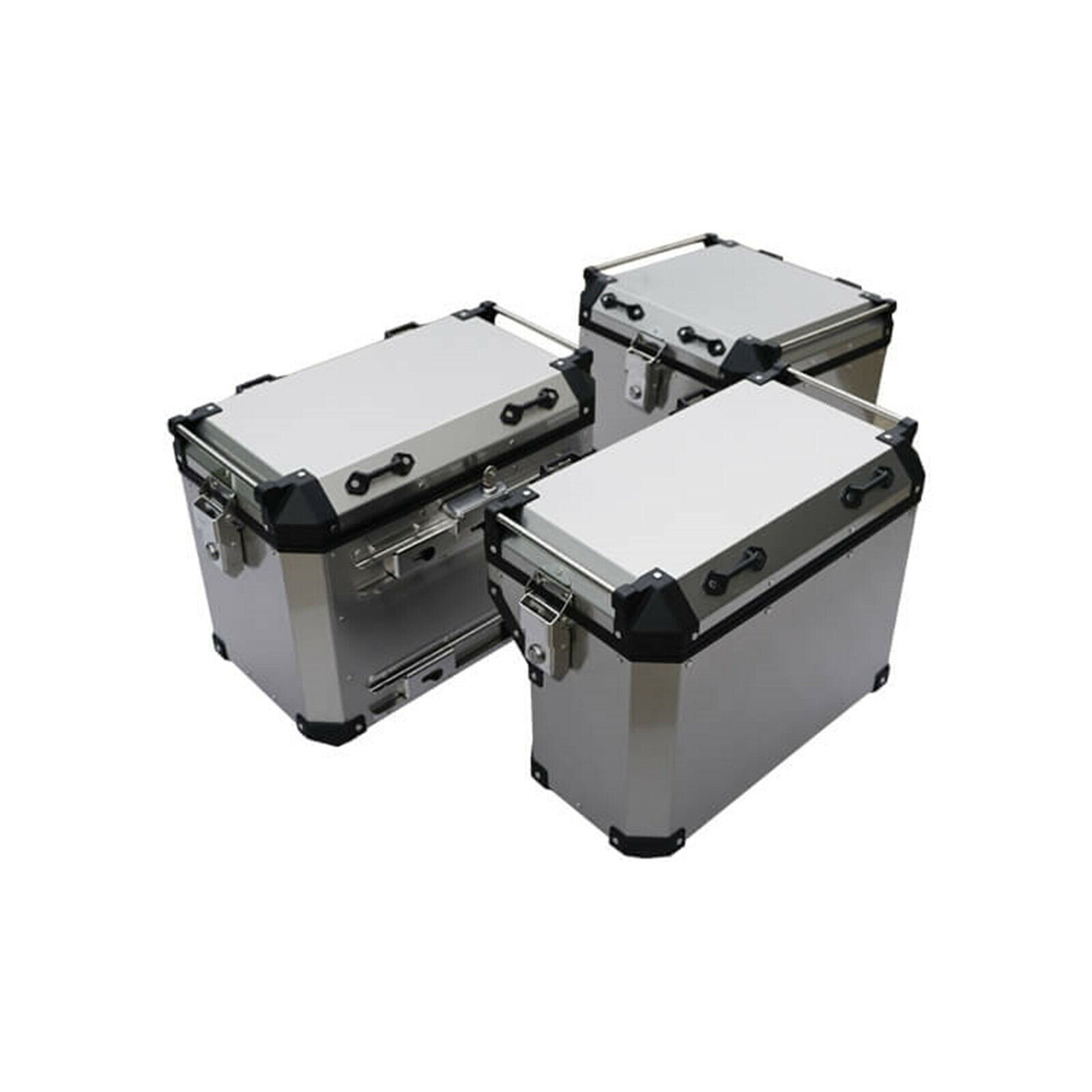 160L Aluminum Top Box Saddle Cases Luggage Racks For BMW F750GS F850GS 2019-2022