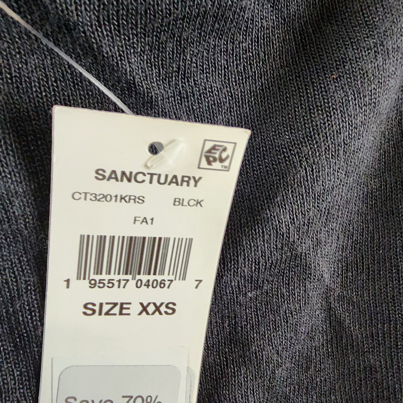 Sanctuary Parttime Lover Tee XXS Black Short Sleeves w/ Cold-Shoulder Cut-out - Picture 7 of 14