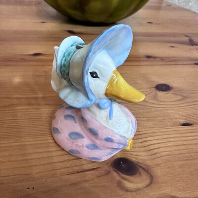 Royal Albert BP4 Beatrix Potter CHARACTER JUG Jemima Puddle-Duck Porcelain Toby