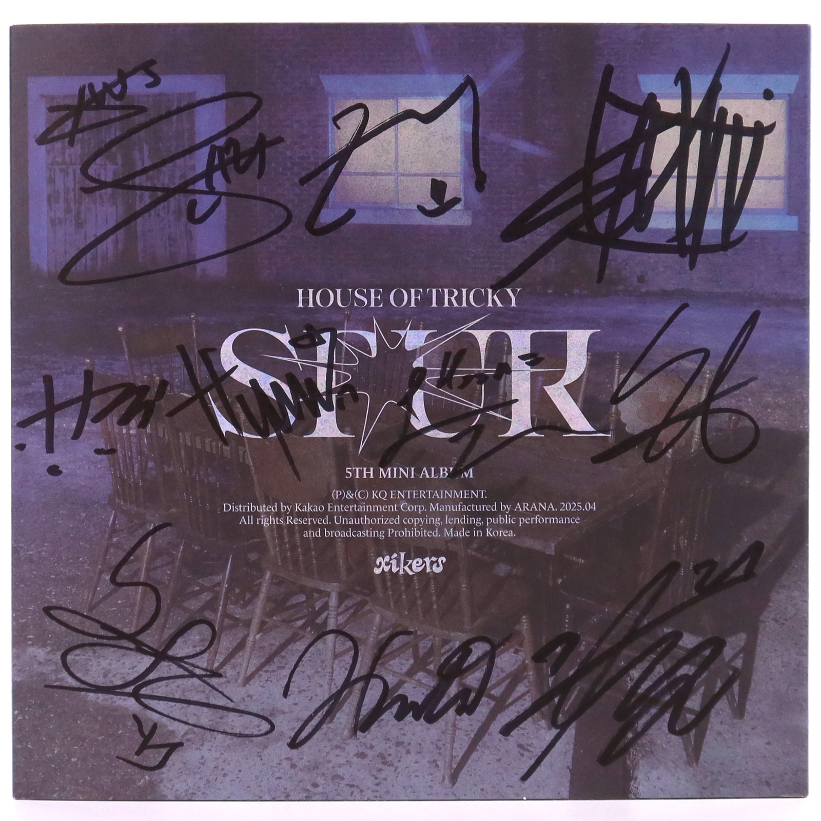 Xikers - House of Tricky: Spur 5th Mini Album Signed