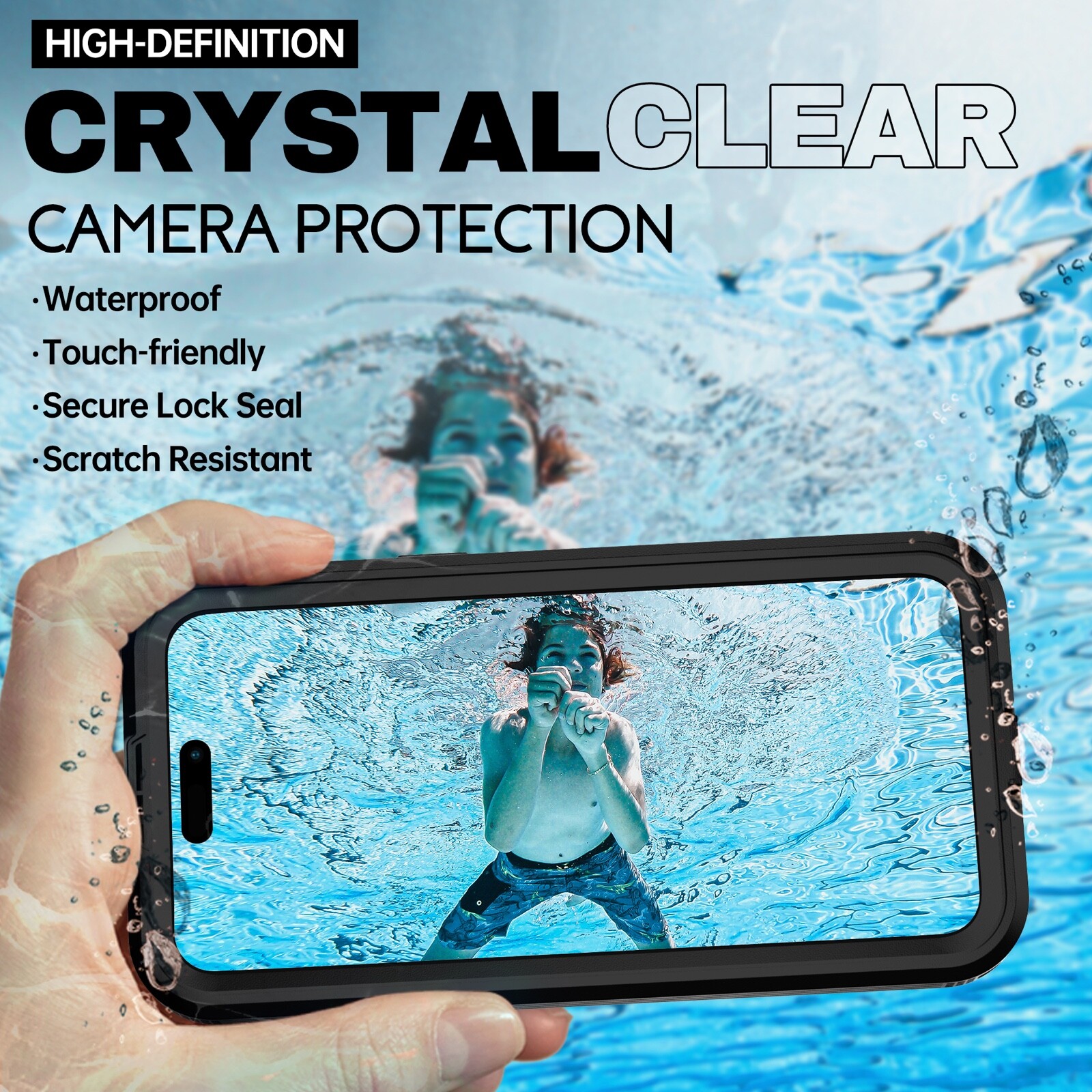 MagSafe Waterproof Case Cover for iPhone 14 Pro Max 14 Plus w/ Screen Protector