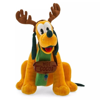 Nwt Pluto Disney Store 2021 Pluto Scented Holiday Cheer Christmas Medium Plush