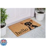 Calloway Mills 109451729 Black Tan Chihuahua Doormat 17