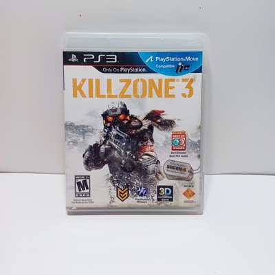 Killzone 3 PlayStation 3 Compatible With PlayStation Move Complete With Manual