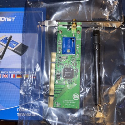 Trendnet TEW-423PI (710931502510) 54 Mbps 802.11g Wireless Adapter #D-11