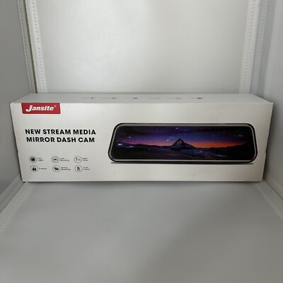 Jansite Stream Media Mirror Mounted 1080p Dash Cam