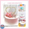 Flower Bouquet Accessories Including 4Pcs Crown Cake Topper Mini Tiara,12 Butterfly Decorations and 50Pcs Bouquet Pins for Birthday Wedding