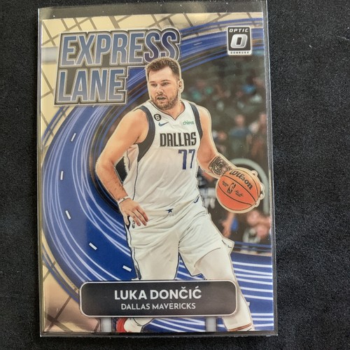 LUKA DONCIC 2022-23 Panini Donruss Optic EXPRESS LANE PURPLE