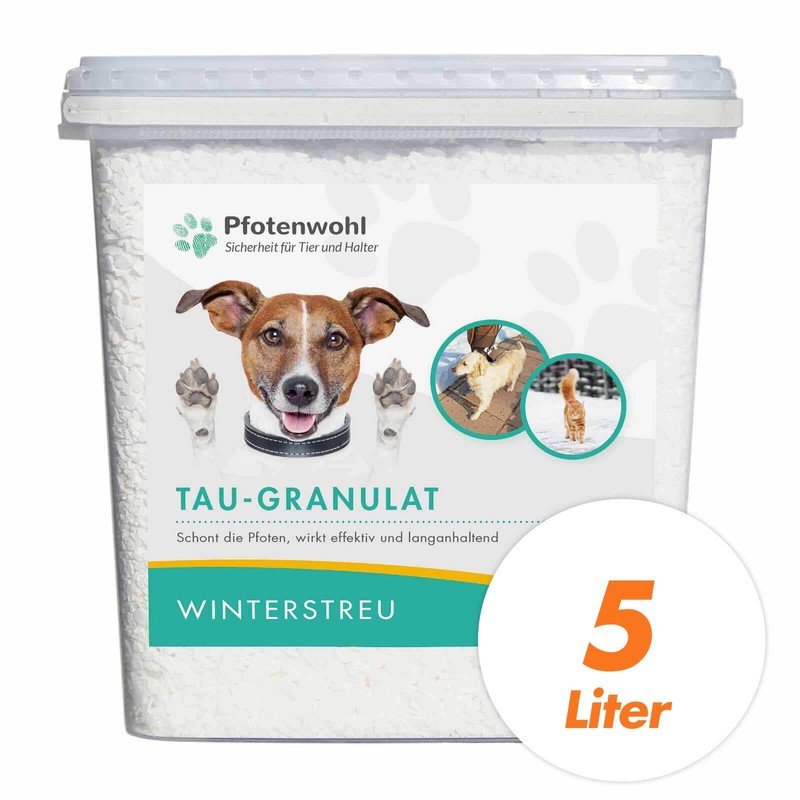 Hotrega Auftaugranulat Taugranulat Pfotenwohl Streusalz Ersatz Auftaumittel 5l