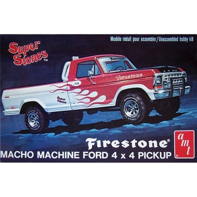 AMT 858 1/25 1978 Ford Pick-Up. Firestone Super Stores Model Kit