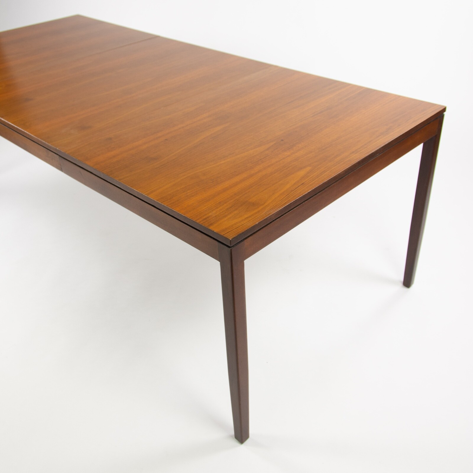 RARE 1950's Original Florence Knoll Walnut Dining Table w/ Leaf 5684