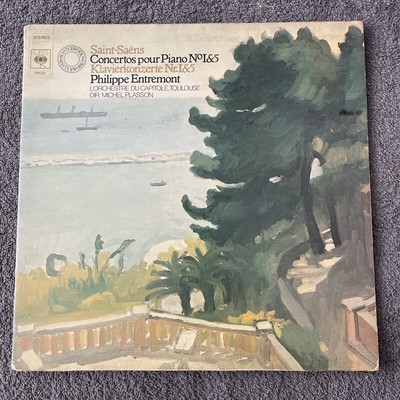 Camille Saint-Sans - Concertos Pour Piano No. 1&5 - Used Vinyl Record CBS 76532