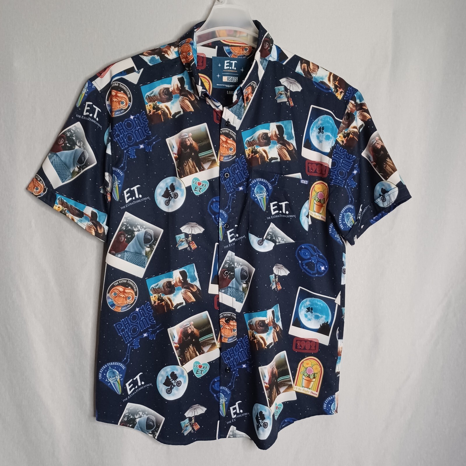 RSVLTS E.T. The Extra Terrestrial Shirt Mens Large KunuFlex