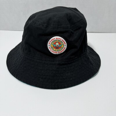 Billabong Krusty the Clown Simpsons Patch Bucket Hat Reversible One Size NWOT