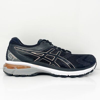 

Asics Womens GT 2000 8 1012A592 Черные кроссовки для бега Размер 8 Широкие, Черный, GT 2000 8