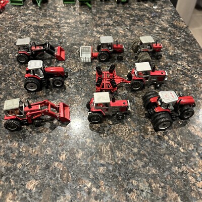 Massey Ferguson 1/64 Tractor Implement Lot 3070 3120 8280 2775 699 Ertl