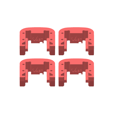 Vast Concepts MWKE-BM18GRA Milwaukee M18 Battery Mount - Gray (4 Pack)