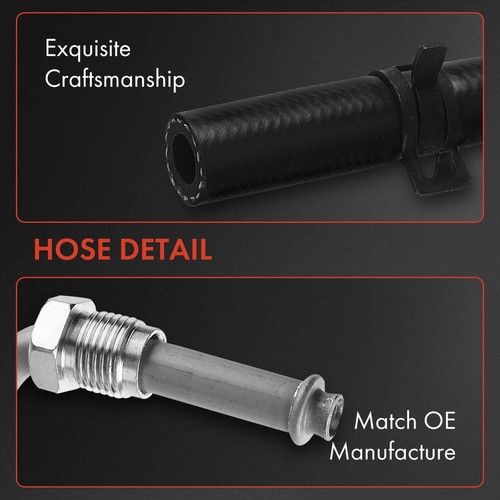 Power Steering Return Line Hose Assembly for Pontiac 2004-2006 V6 3.8L w/ Cooler