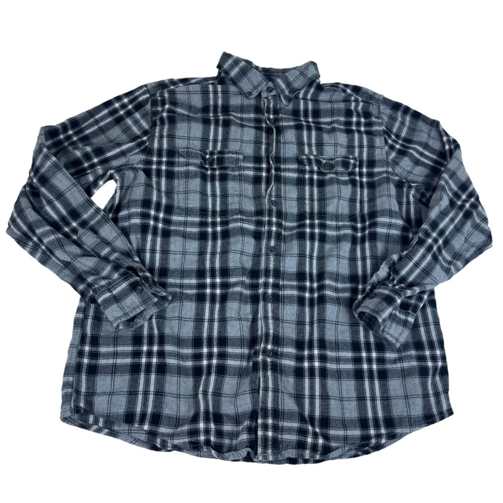 OVY Soft Flannel Wide Shirts ブラックＬ Soft Flannel Wide Shirts (black) | OVY
