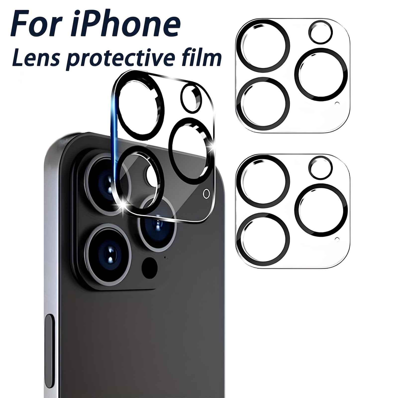 For Iphone 13 14 Pro Max Camera Lens Protector HD Clear Scratch Resistant Cover