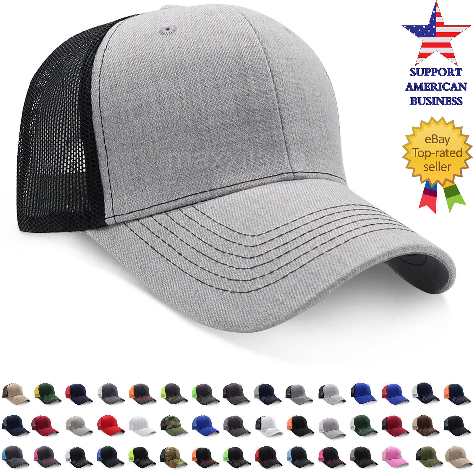 Snapback Adjustable Polo Style Visor Men