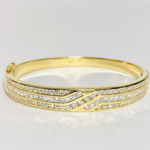 ブレスレット Golden  Bracelets GG Certified 18K Yellow Gold 1.90ctw Diamond 6