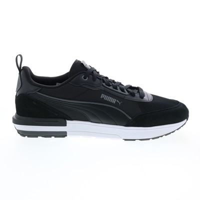 

Мужские черные синтетические кроссовки Puma R22 38346201 8, Черный, Puma Puma R22