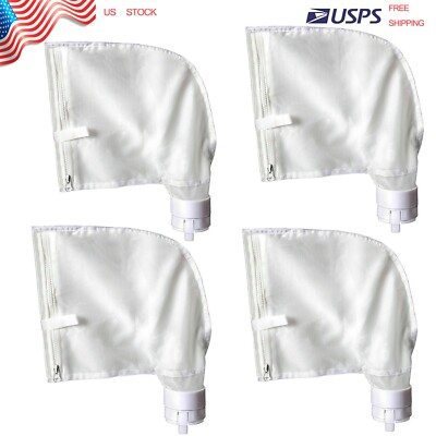 4 Pack For Polaris 360 Replacement 360 380 Pool Cleaner Zipper Bag All Purpose