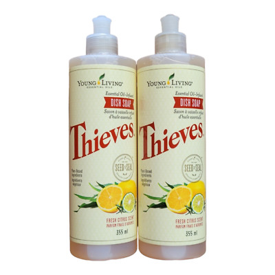 Young Living Thieves Dish Soap (2 Packs) - New - Free Shipping