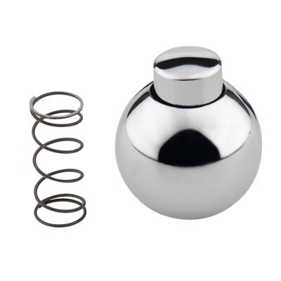 1965-1982 Corvette Chrome Automatic Shift Knob Button and Spring