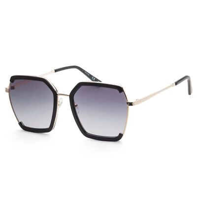 Guess Women's 58mm Shiny Black Sunglasses GF0418-01B