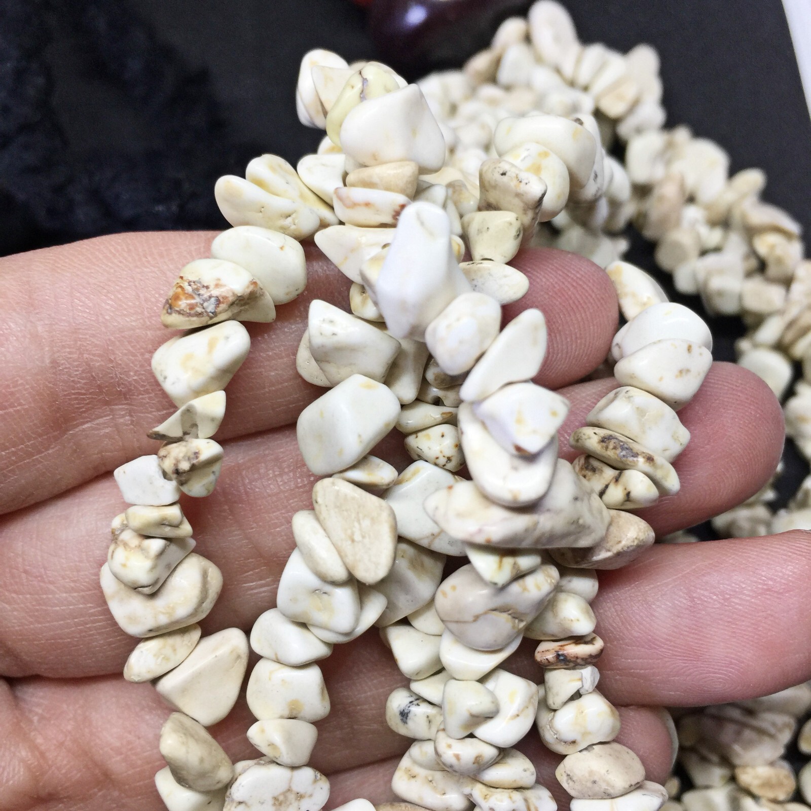 Authentic Handcrafted Berber Stone Necklace Jewelry Ethnic of Amazigh Treasure