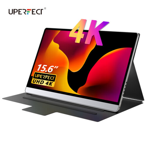4K Portable Monitor, UPERFECT 15.6" Gaming Monitor 3840x2160
