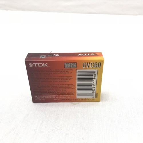 TDK DVC60 Mini DV Digital Video Cassete Tape 60min DVM60ME DVC 60 5111083