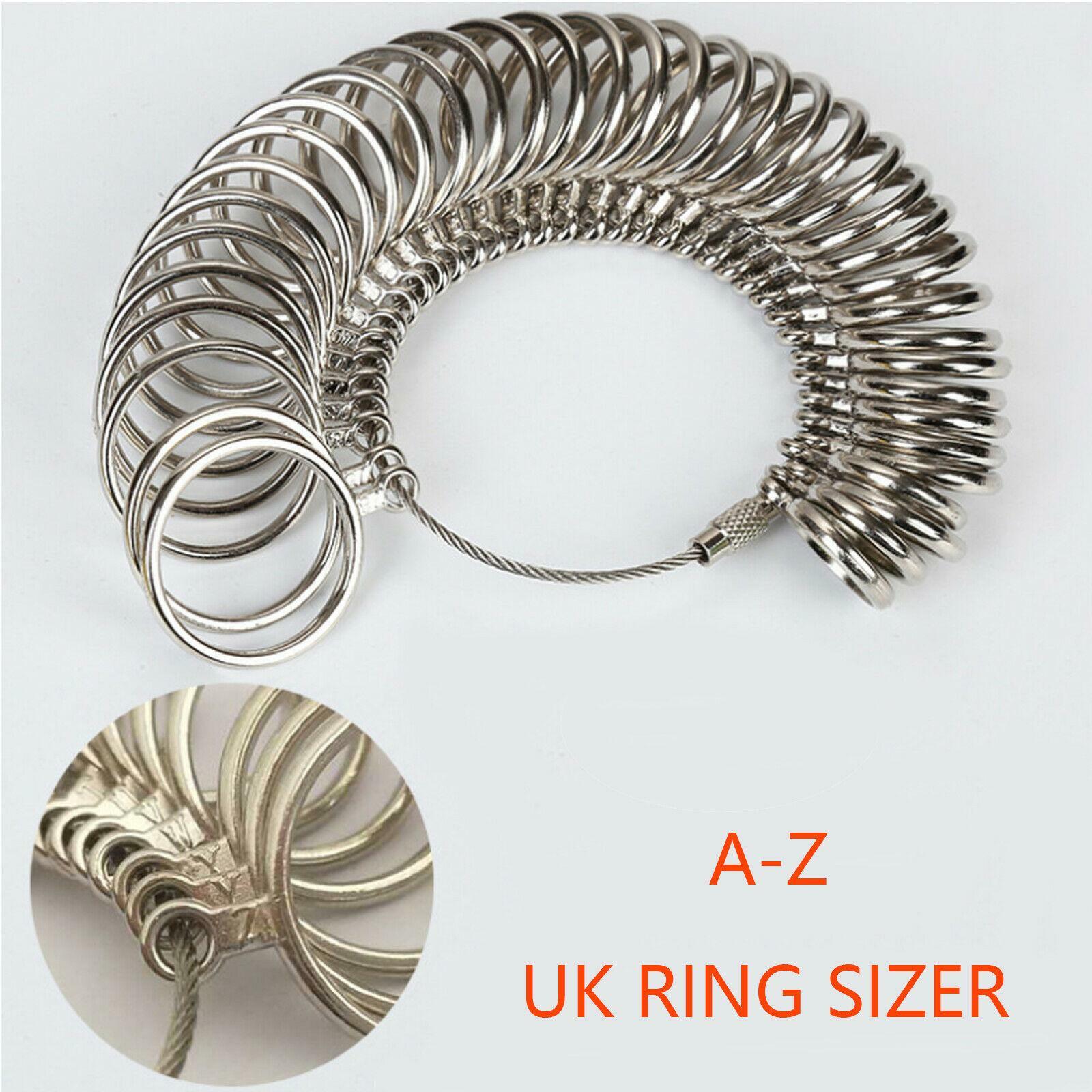 Professional Ring Sizer UK/US Official Finger Measure Gauge Men Womens