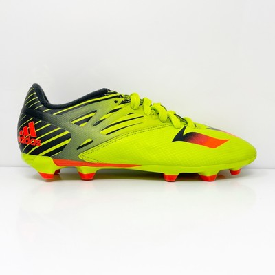 

Adidas Boys Messi 15.3 S74695 Зеленые футбольные бутсы Размер 4.5, Зеленый, Messi 15.3
