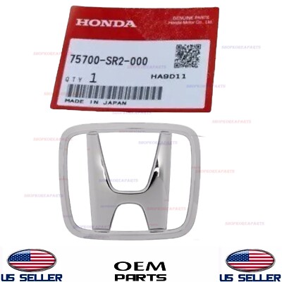 Genuine Front Bumper Emblem Logo OEM Honda Del Sol Coupe 1993-1997 ...