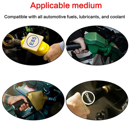 AN4/6/8/10/12 Stainless Steel PTFE Fuel Line 10-30FT 6/10 Fittings Hose Kit E85