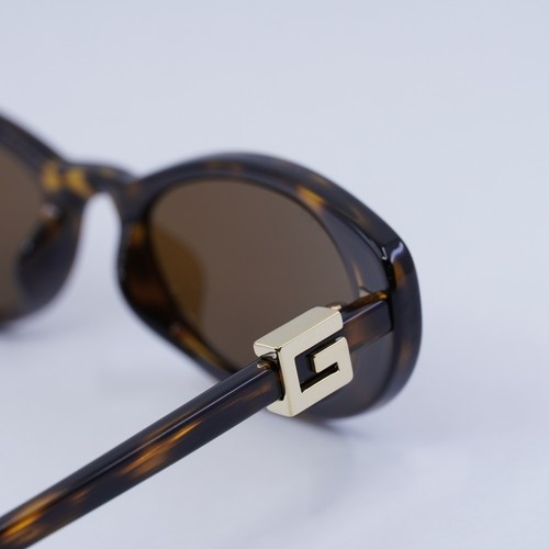 Pre-owned Gucci Gg1680s 004 Havana/brown 52-17-140 Sunglasses Authentic